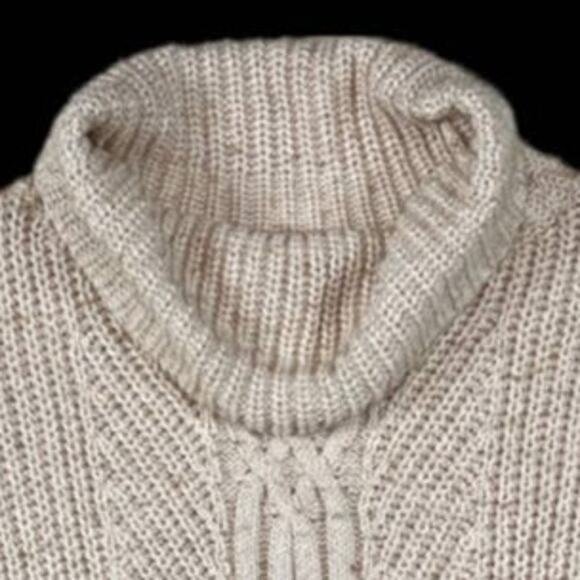 Lands' End Cream Sweater | Size L - Picture 3 of 4